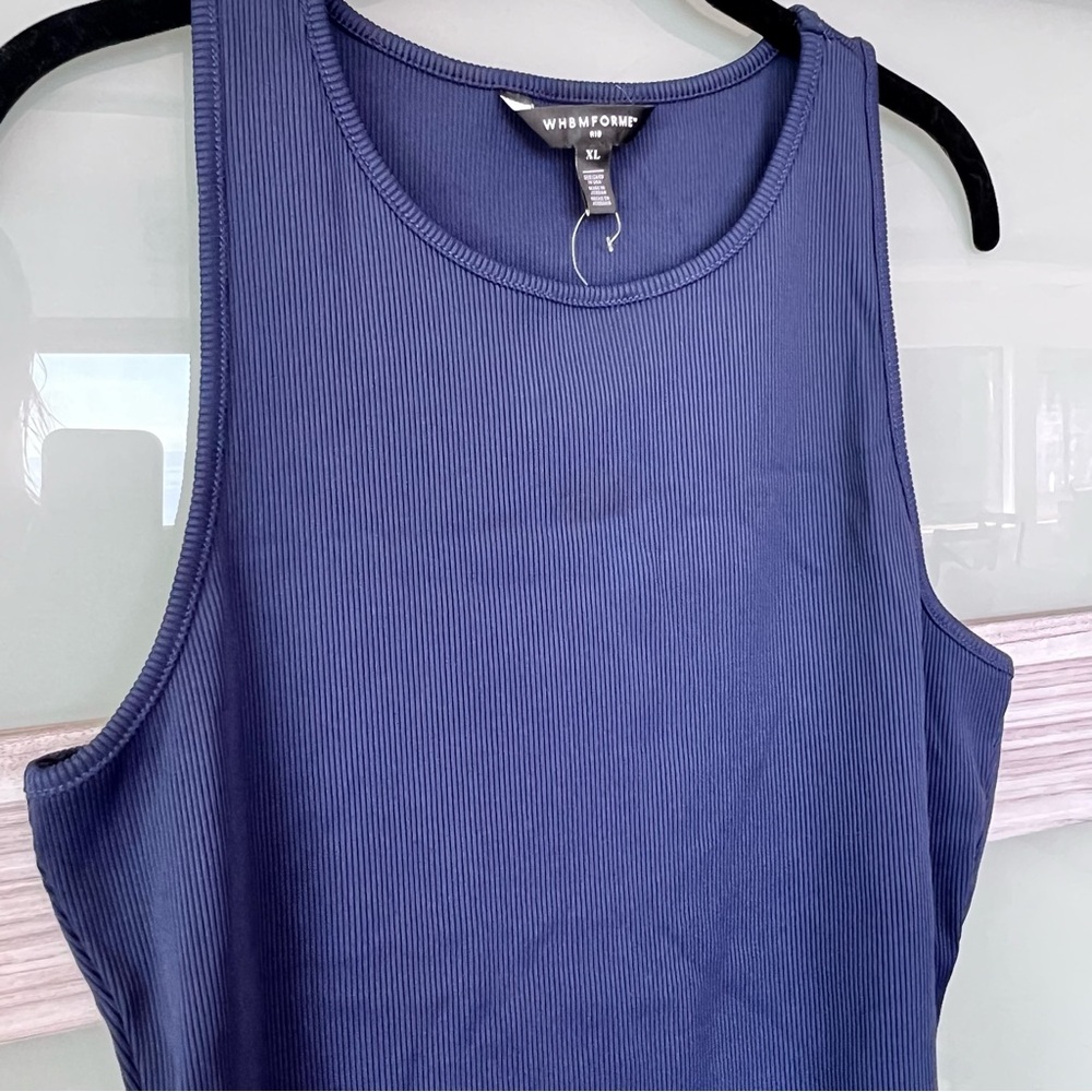 FORME Navy Blue Tank Top - Picture 3 of 3